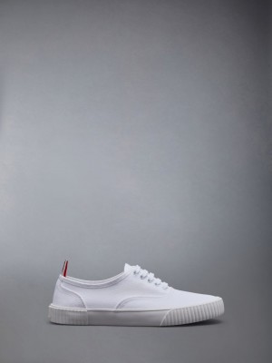 Thom Browne Canvas Heritage Sneakers Damen Weiß | OOR39F16923