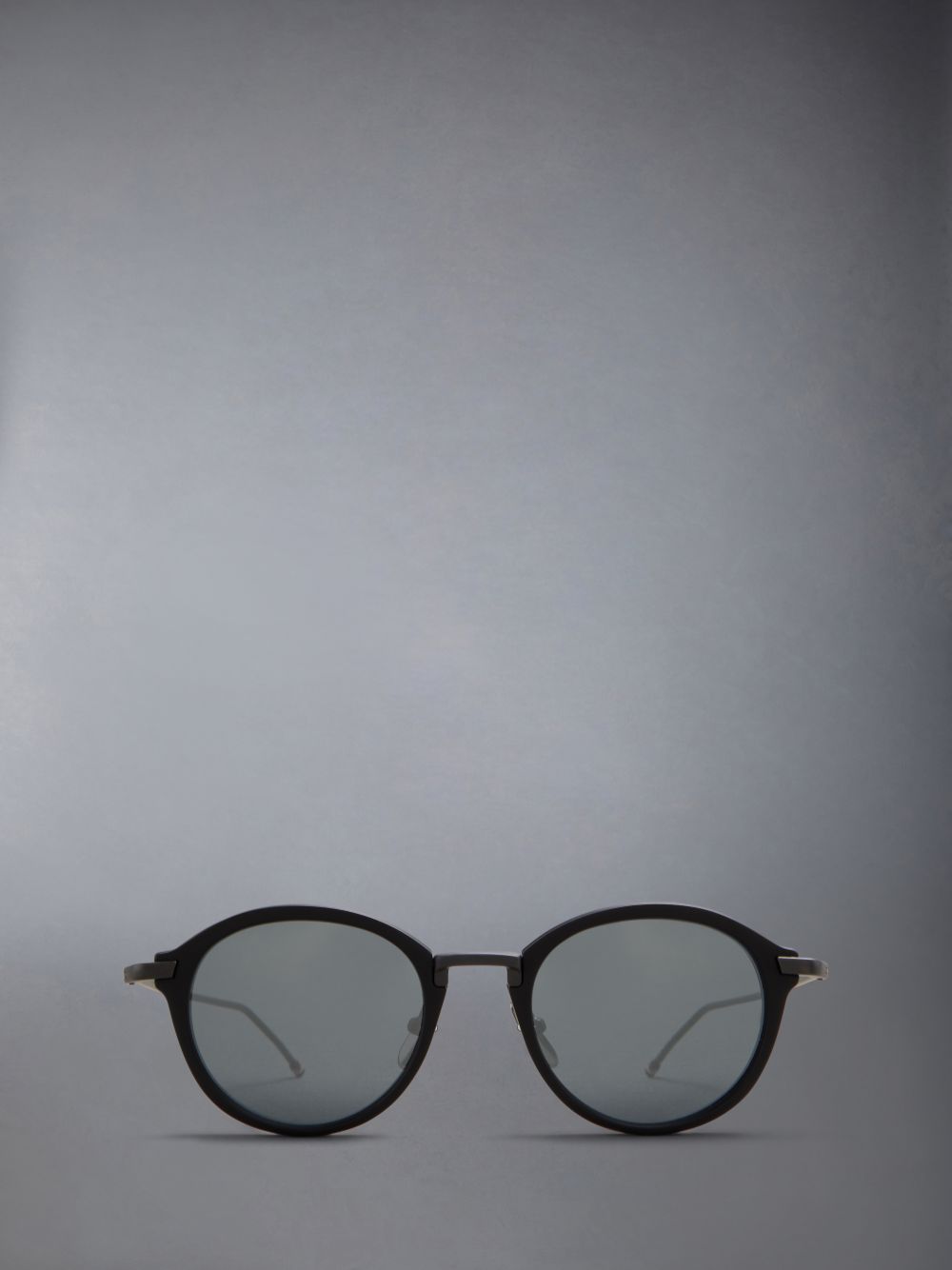 Thom Browne Acetate And Titanium Round Sonnenbrille Damen Schwarz | TJD78M51158
