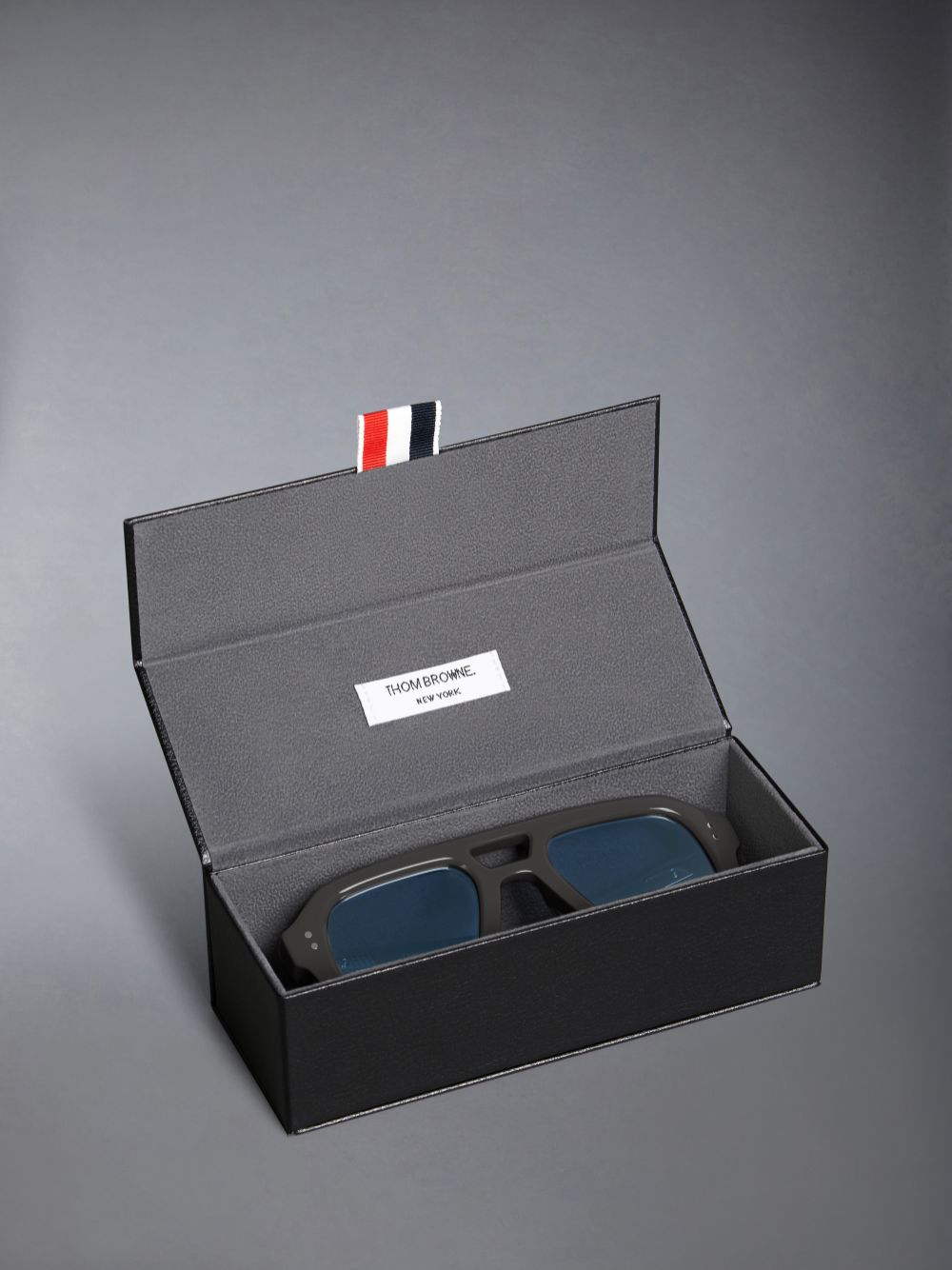 Thom Browne Acetate Aviator Sonnenbrille Damen Grau | LHR56H90746