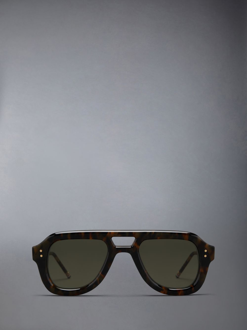 Thom Browne Acetate Aviator Sonnenbrille Damen Dunkelbraun | KLG84I32843
