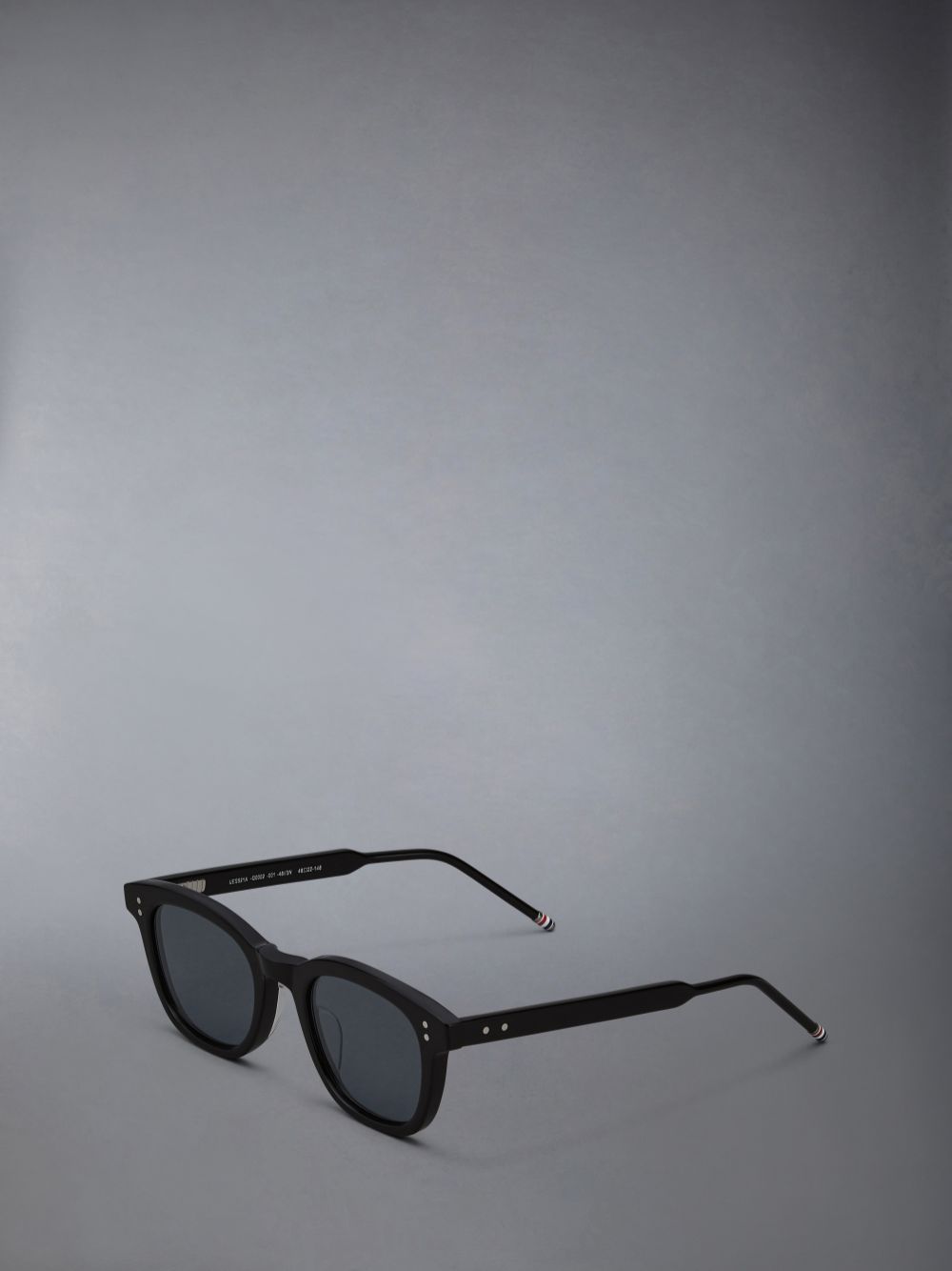 Thom Browne Acetate Rectangular Sonnenbrille Damen Schwarz | RCN43P10981
