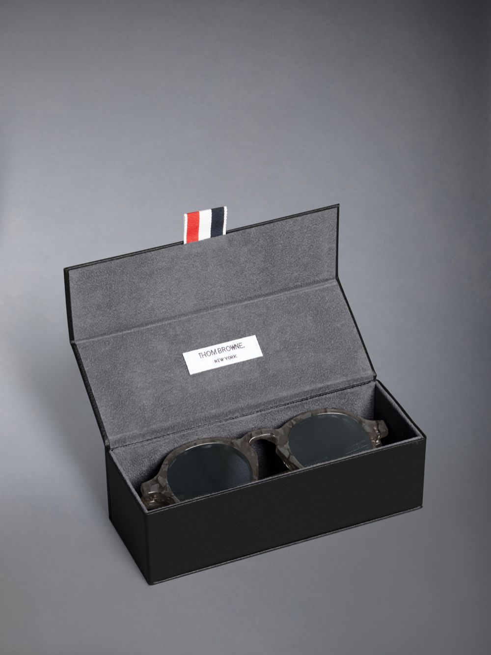 Thom Browne Acetate Round Sonnenbrille Damen Grau | VJA40I11827