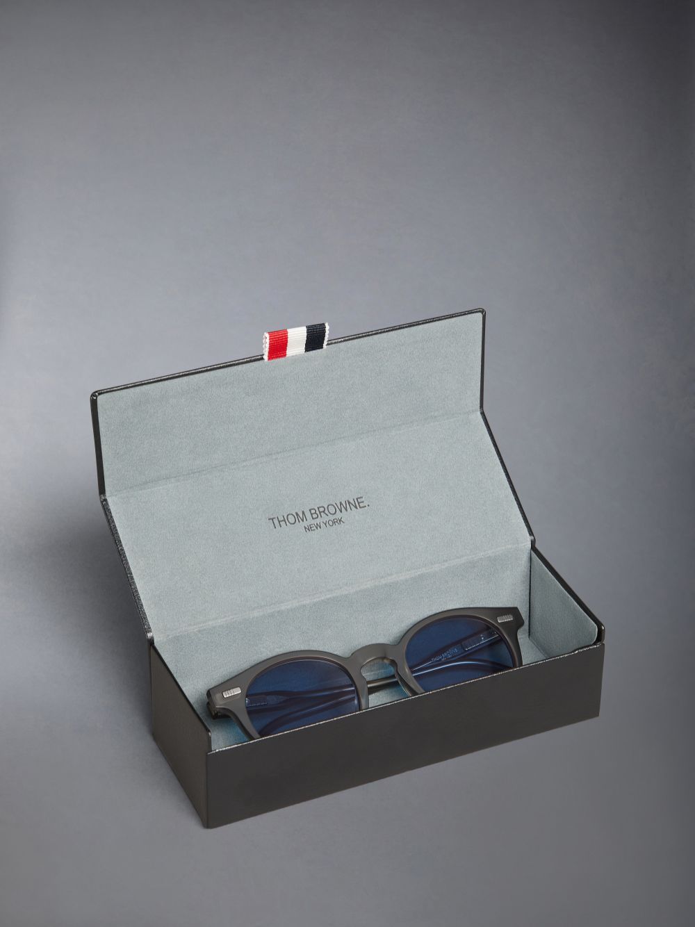 Thom Browne Acetate Round Sonnenbrille Damen Grau | IJO15D67369