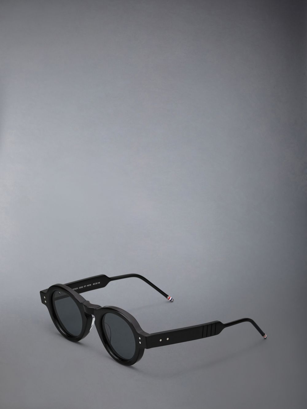 Thom Browne Acetate Round Sonnenbrille Damen Schwarz | RXG13L51330