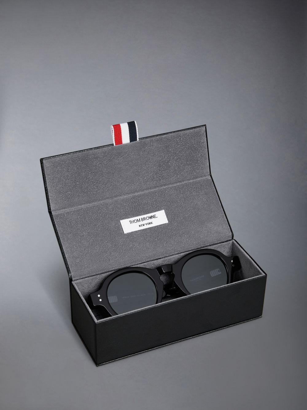 Thom Browne Acetate Round Sonnenbrille Damen Schwarz | RXG13L51330