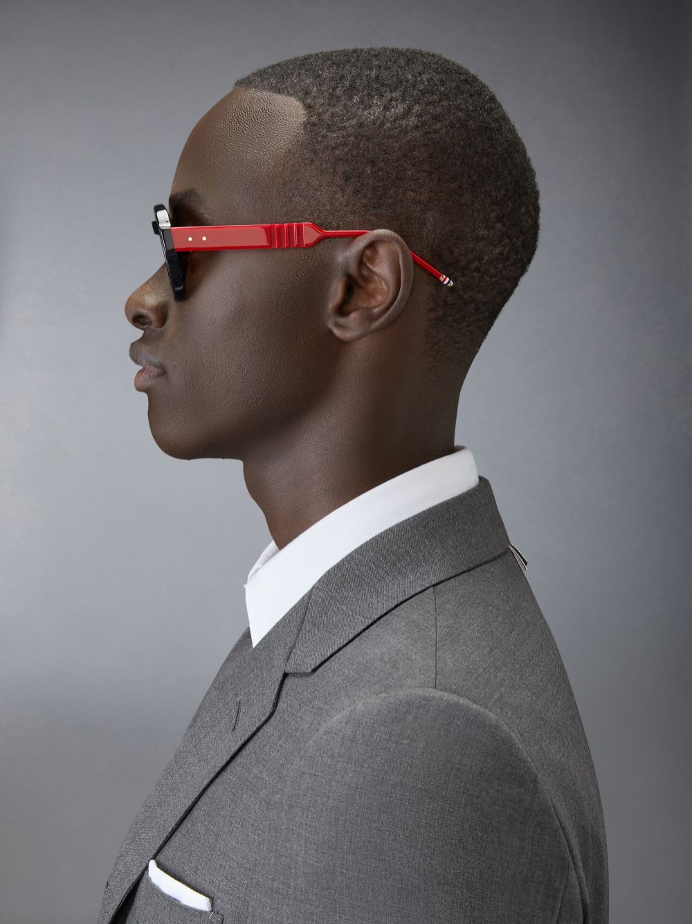 Thom Browne Acetate Round Sonnenbrille Damen Blau | XAJ51F74699