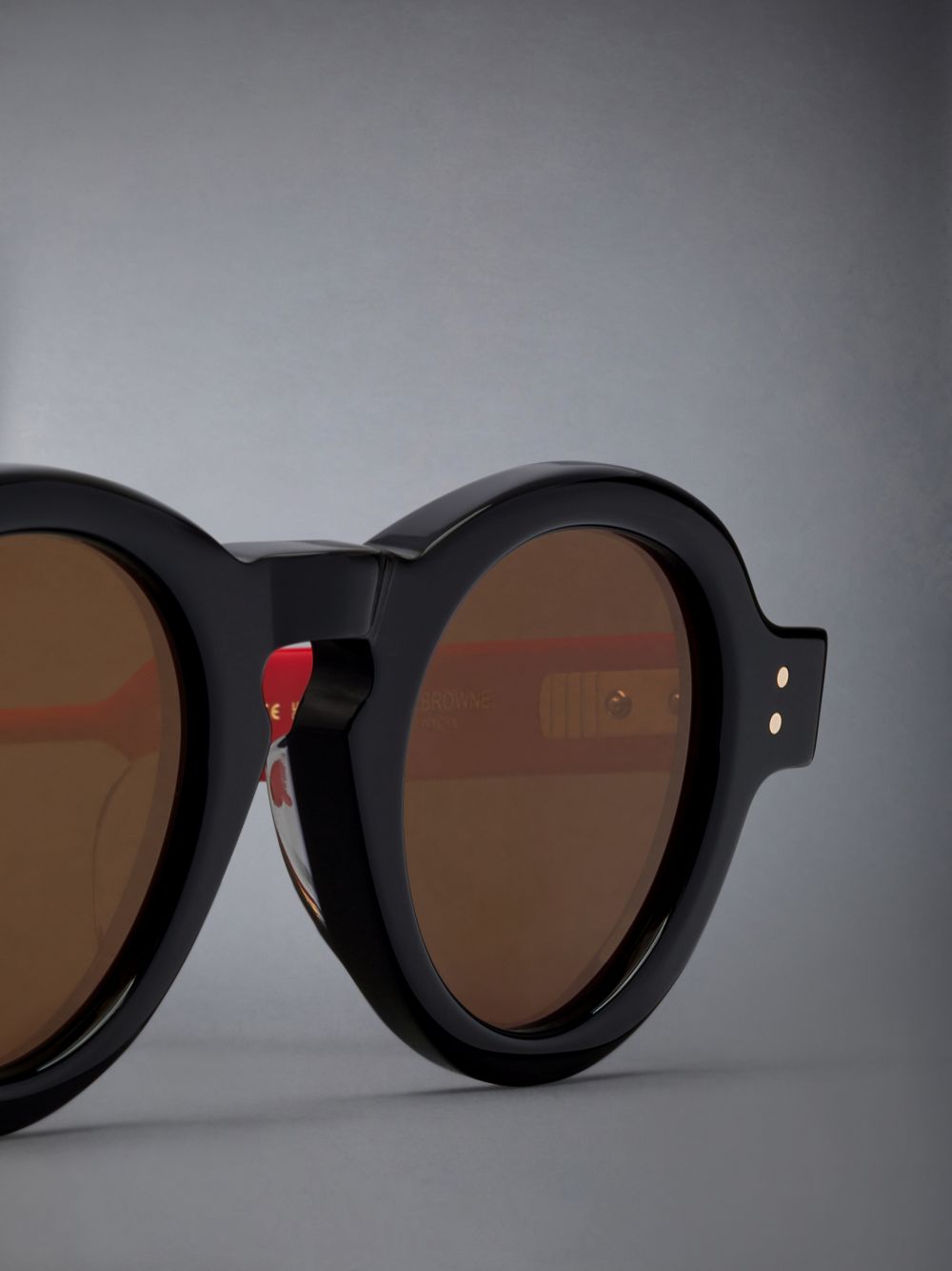 Thom Browne Acetate Round Sonnenbrille Damen Blau | XAJ51F74699
