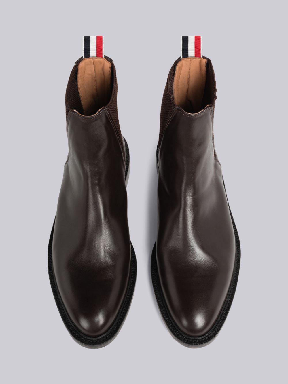 Thom Browne Box Calf Classic Wingtip Stiefel Herren Braun | BGH34C74920