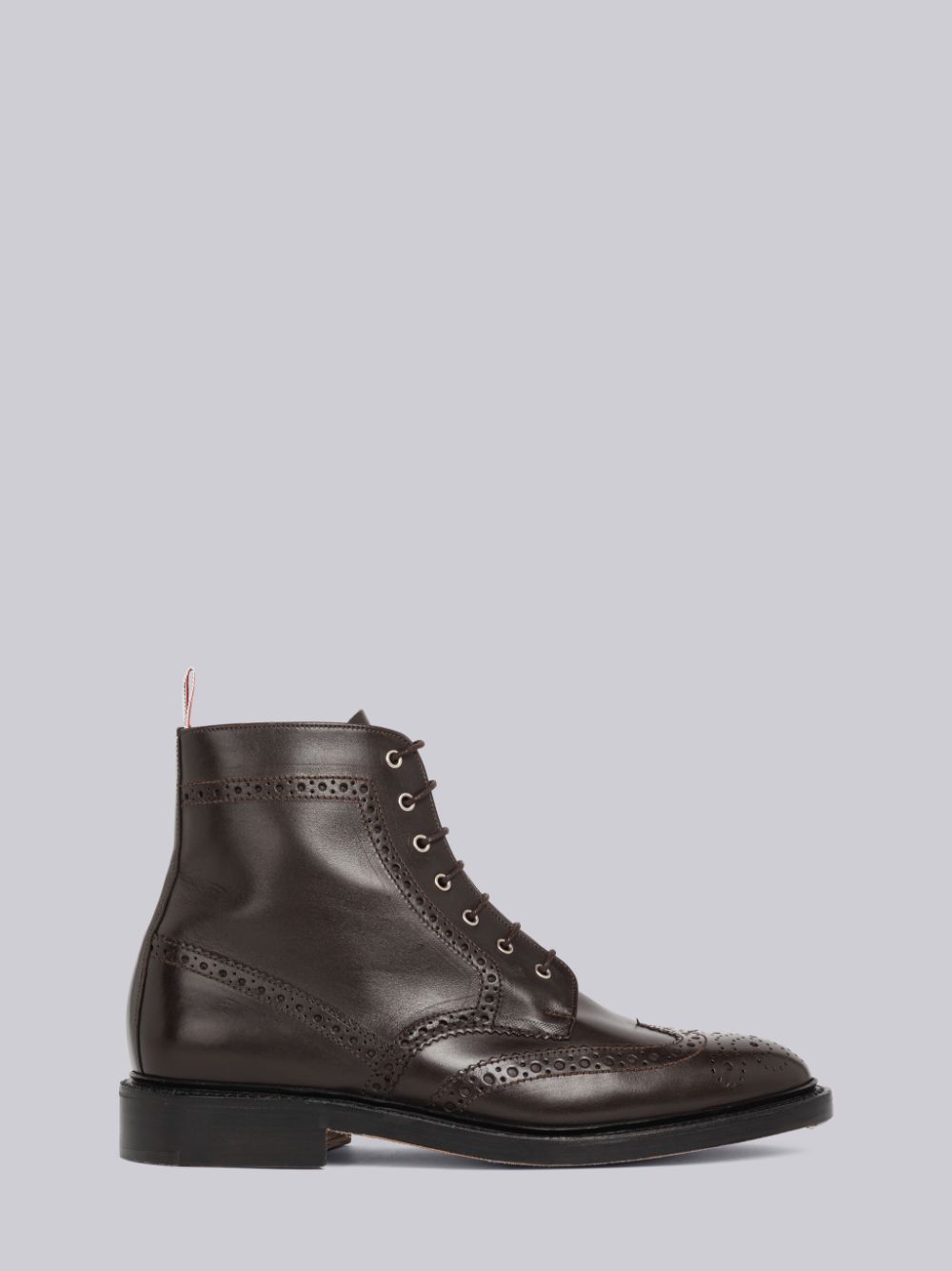 Thom Browne Box Calf Classic Wingtip Stiefel Herren Braun | WTH19C32823