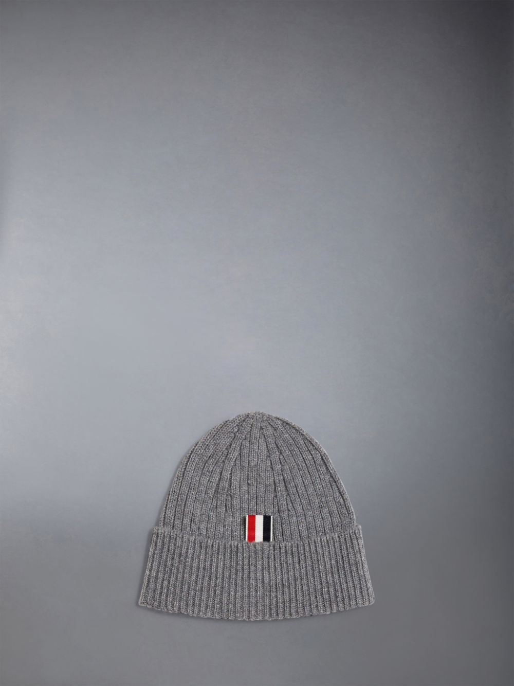 Thom Browne CASHMERE RIB 4-BAR Mütze Herren Grau | QOD11A10841