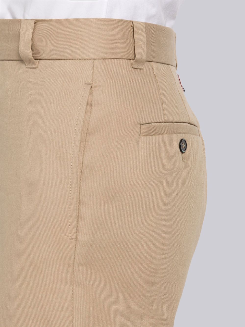 Thom Browne COTTON TWILL DOUBLE WELT POCKET STRAIGHT LEG Hose Herren Braun | IPB03V34592