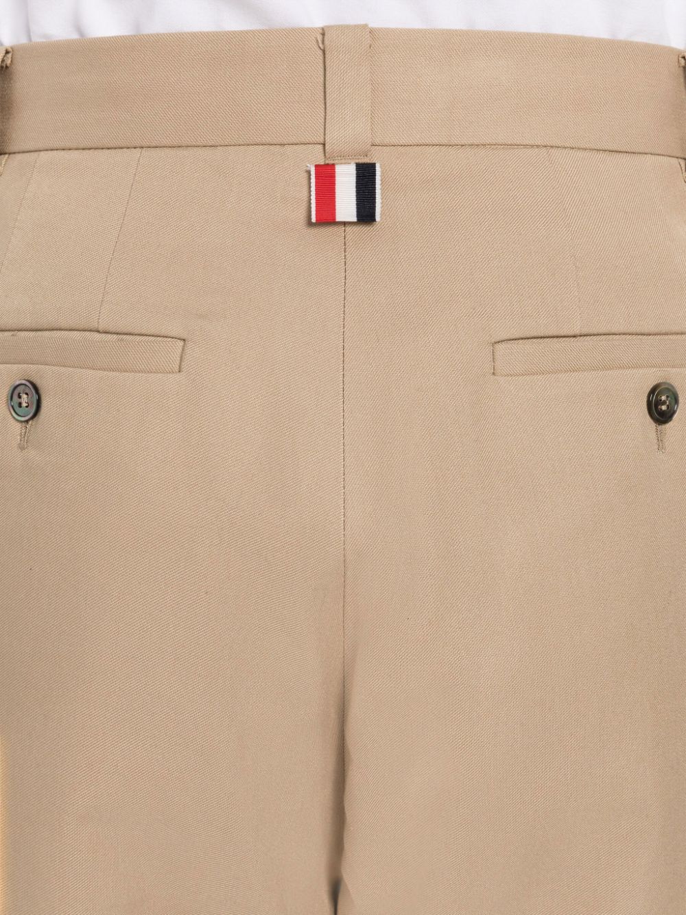 Thom Browne COTTON TWILL DOUBLE WELT POCKET STRAIGHT LEG Hose Herren Braun | IPB03V34592