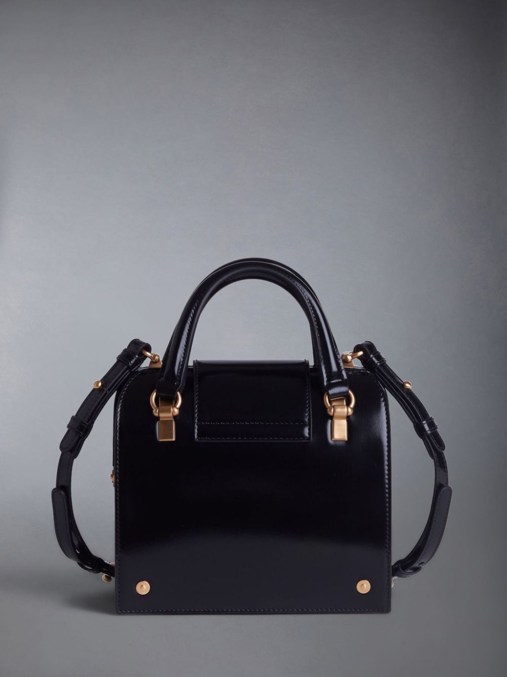 Thom Browne Calfskin Mrs. Mini Tragetaschen Damen Schwarz | SRH35N18430