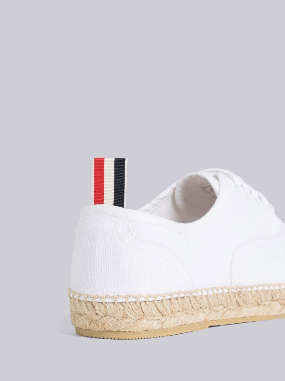 Thom Browne Canvas Espadrille Heritage Sneakers Damen Weiß | UKM86I77209
