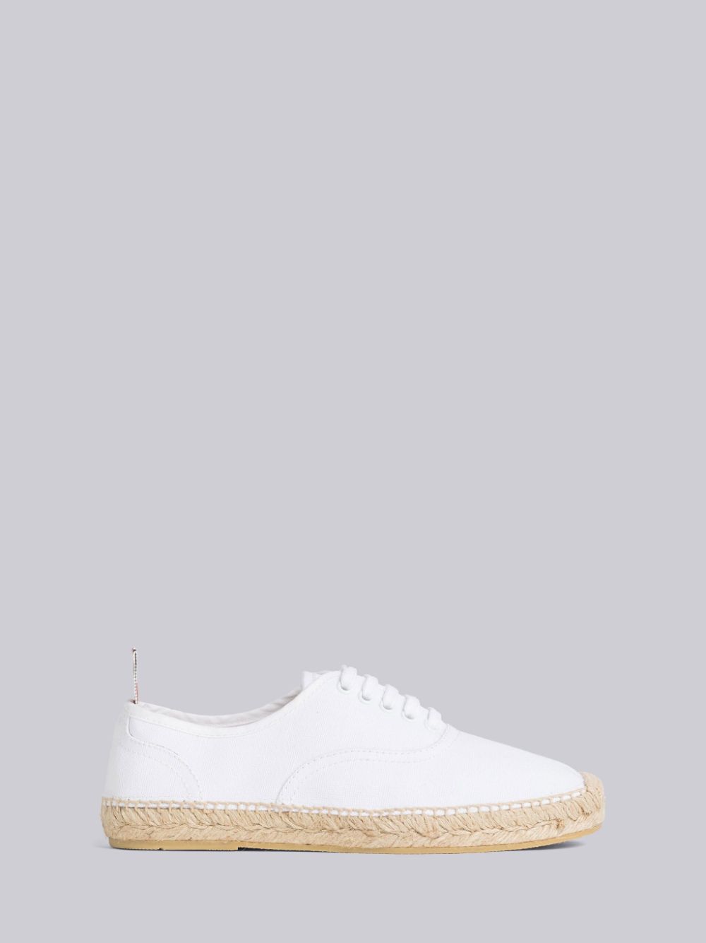 Thom Browne Canvas Espadrille Heritage Sneakers Damen Weiß | UKM86I77209