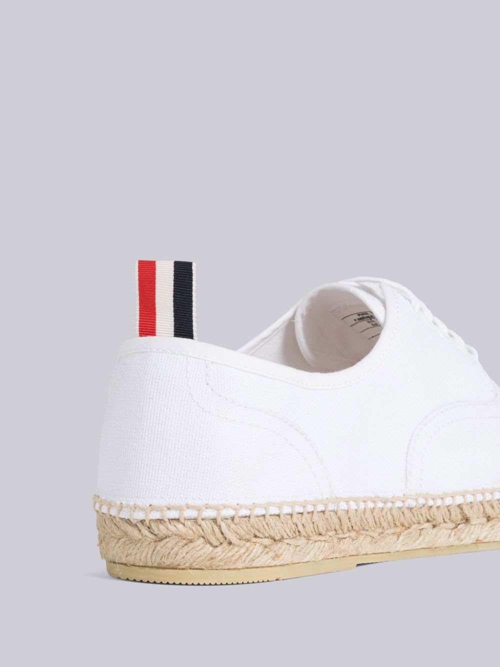Thom Browne Canvas Espadrille Heritage Sneakers Herren Weiß | SSD09E13595