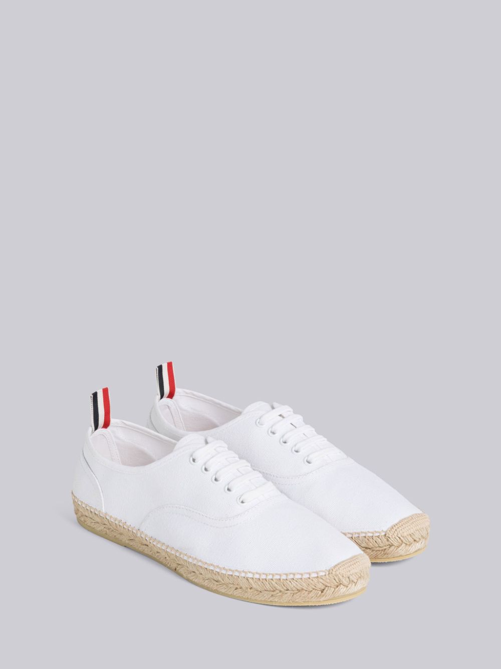 Thom Browne Canvas Espadrille Heritage Sneakers Herren Weiß | SSD09E13595