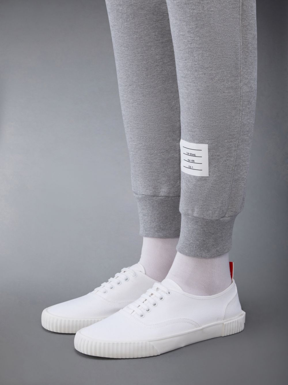 Thom Browne Canvas Heritage Sneakers Herren Weiß | PEZ59T29441
