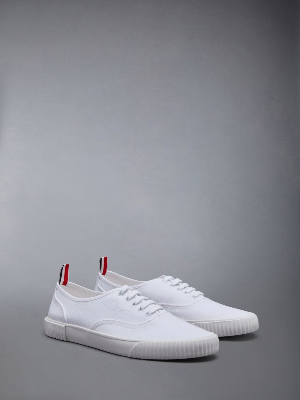 Thom Browne Canvas Heritage Sneakers Herren Weiß | PEZ59T29441