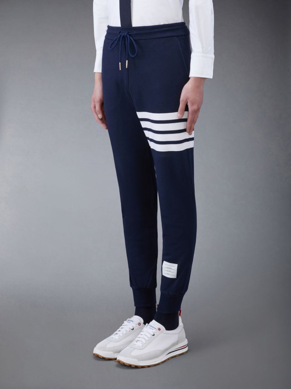 Thom Browne Classic Loopback 4-Bar Jogginghose Herren Blau | LAJ23K60200