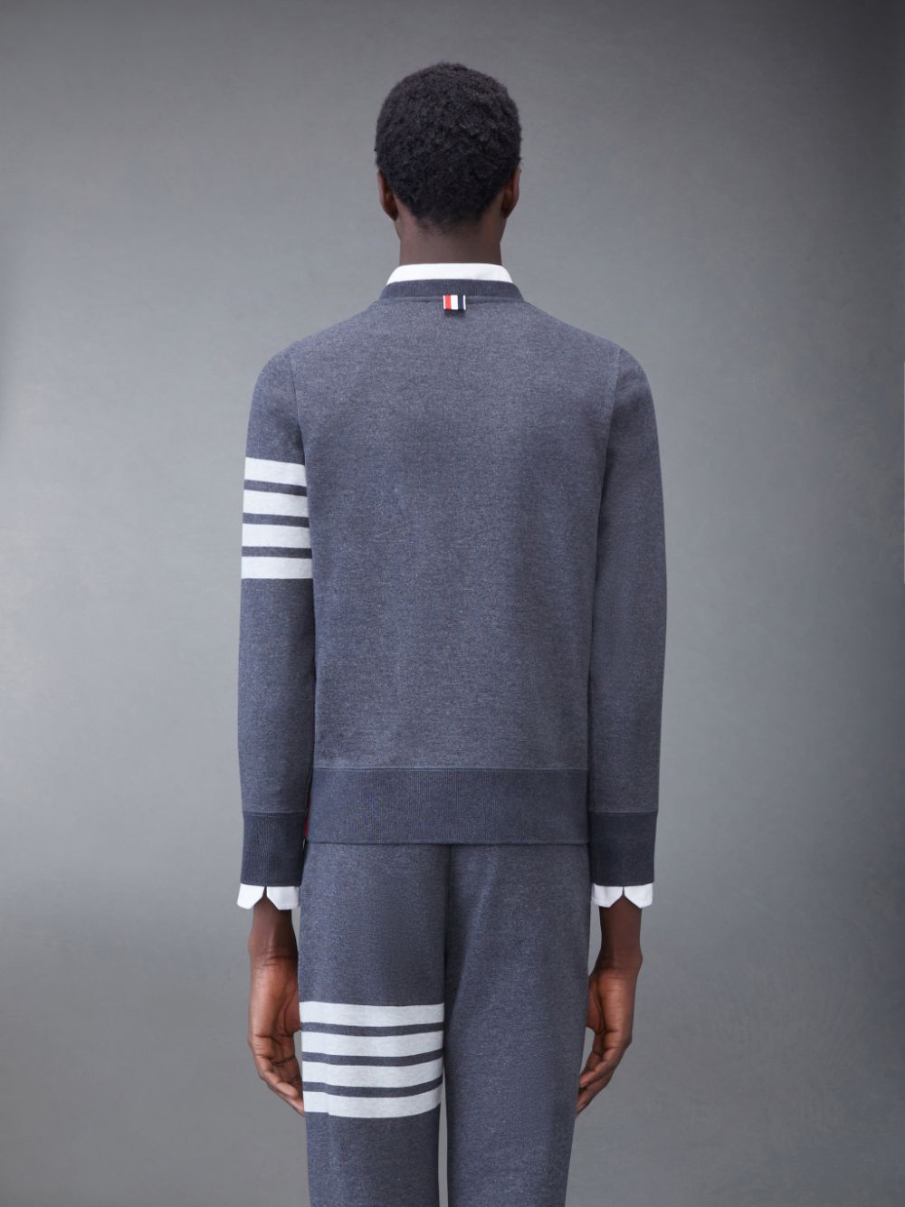 Thom Browne Classic Loopback 4-Bar Sweatshirts Herren Grau | MUB70S69213