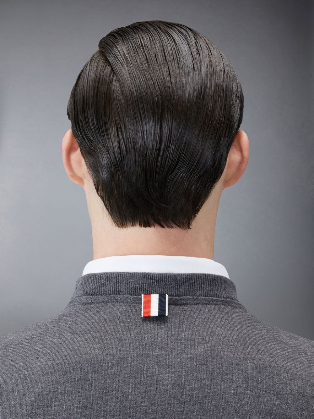 Thom Browne Classic Loopback 4-Bar Sweatshirts Herren Grau | PLG84B59438