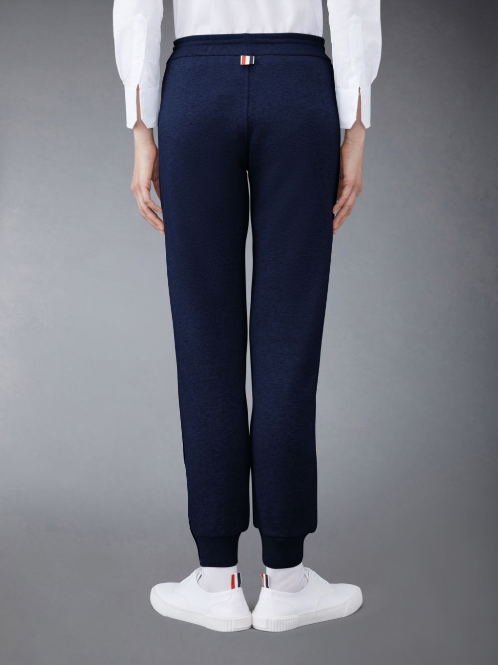 Thom Browne Classic Loopback Stripe Jogginghose Damen Blau | EUC60L86795