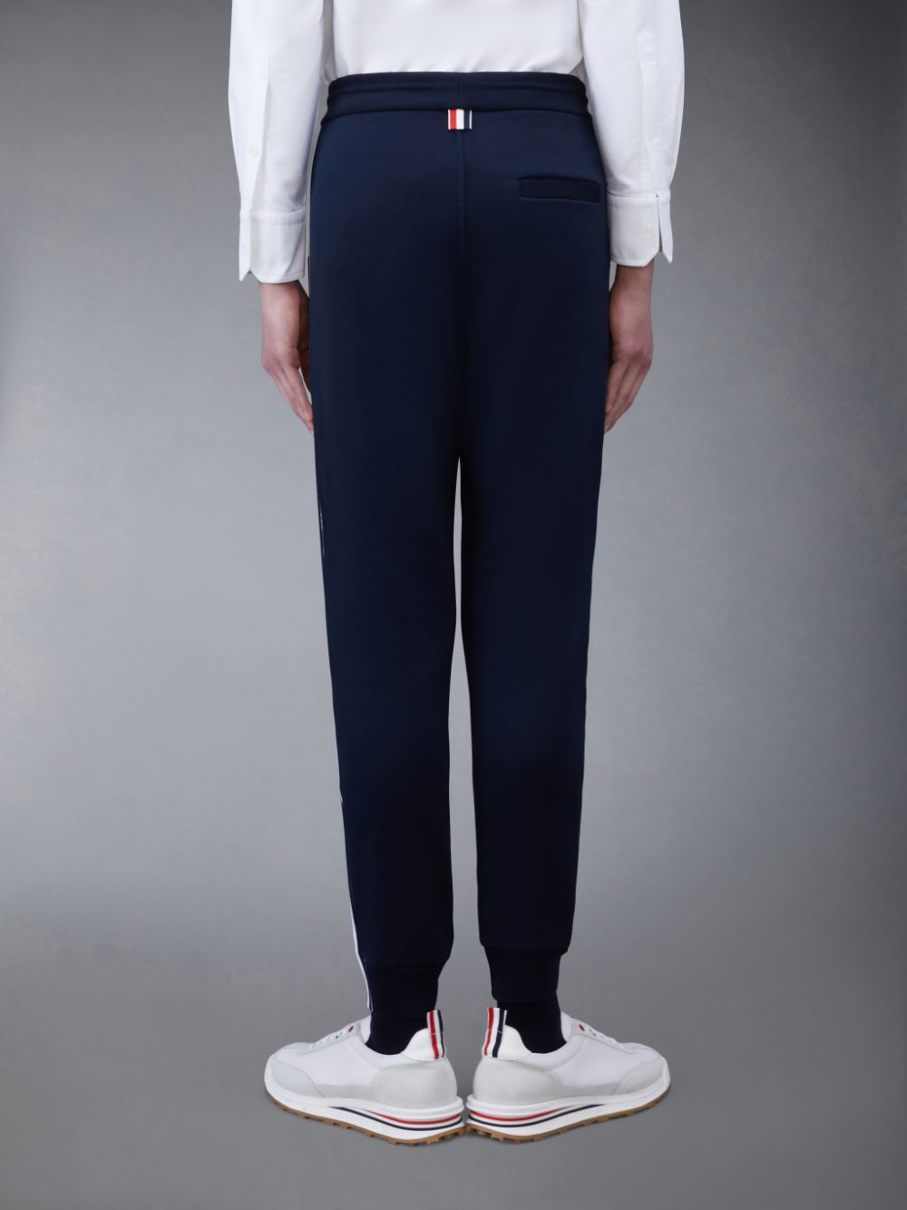 Thom Browne Classic Loopback Stripe Jogginghose Herren Blau | FFO57V31452