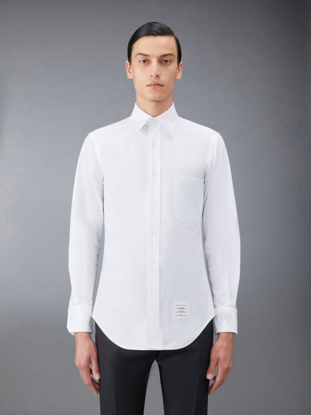 Thom Browne Classic Oxford Button-Down Hemd Herren Weiß | DLN45X25921
