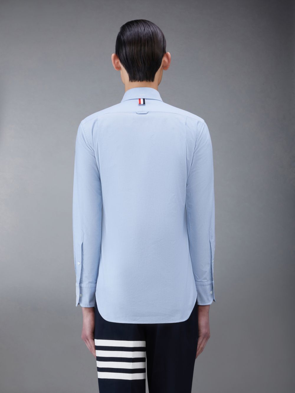 Thom Browne Classic Oxford Button-Down Hemd Herren Blau | QCN56S29351