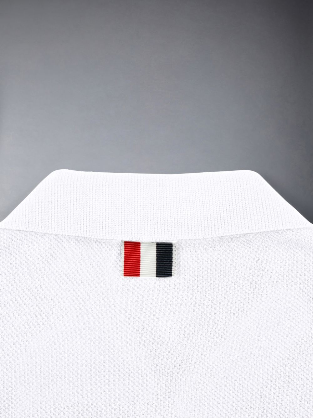 Thom Browne Classic Pique Poloshirt Mädchen Weiß | YDK59G48204