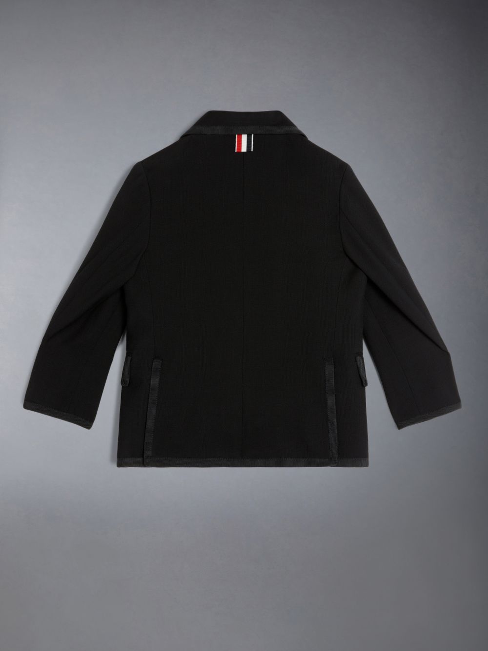 Thom Browne Classic Pique Suiting Tuxedo Jacken Jungen Schwarz | CBP17L55266