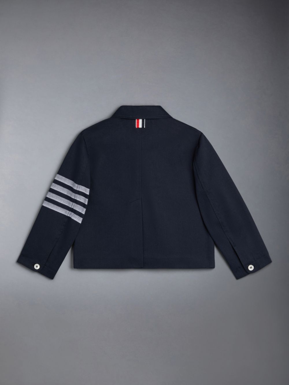 Thom Browne Cotton 4-Bar Jacken Jungen Blau | ISW65N86017