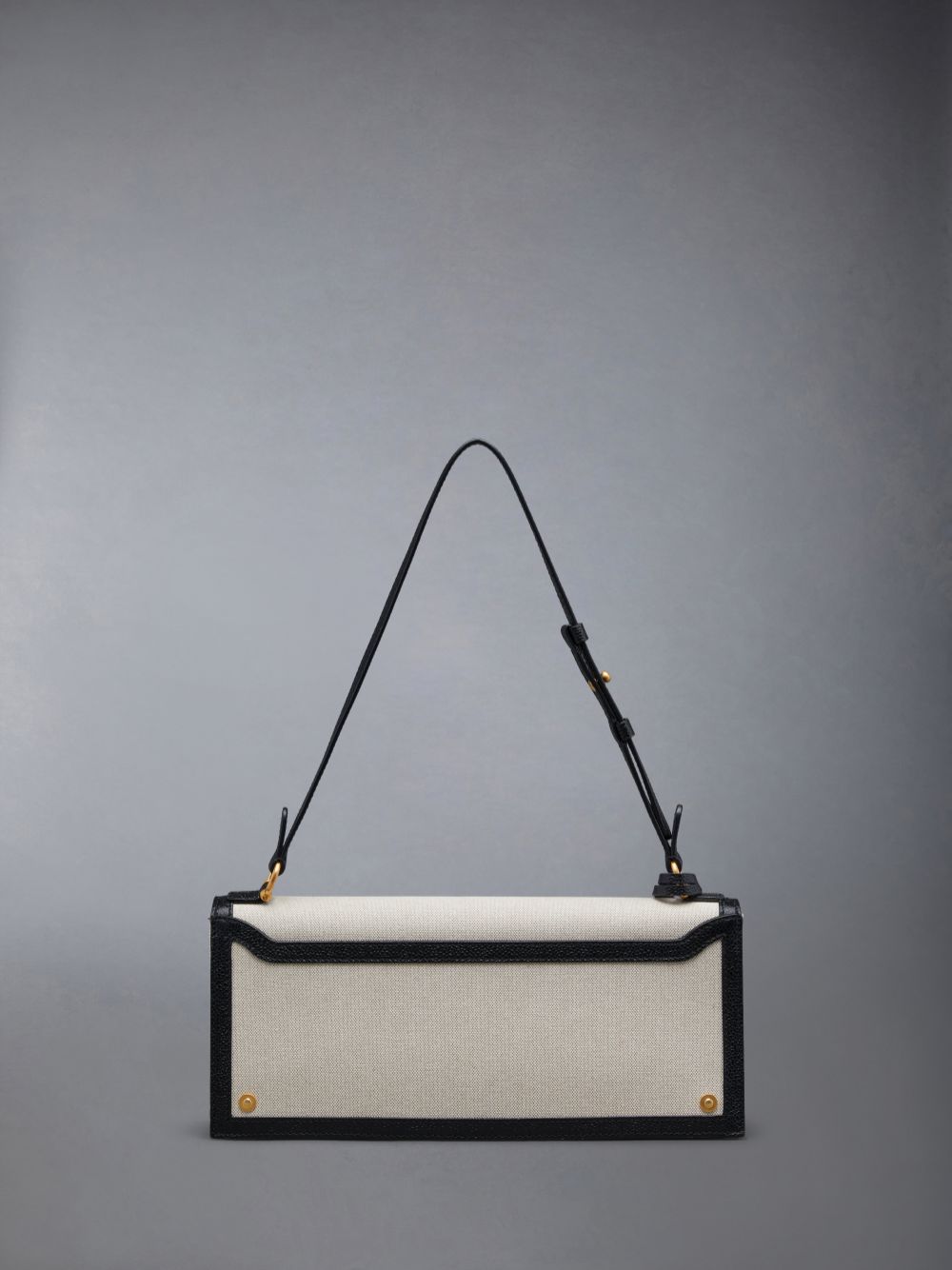 Thom Browne Cotton Canvas Mrs.uette Unterarmtasche-Taschen Damen Beige | DDP54N04452