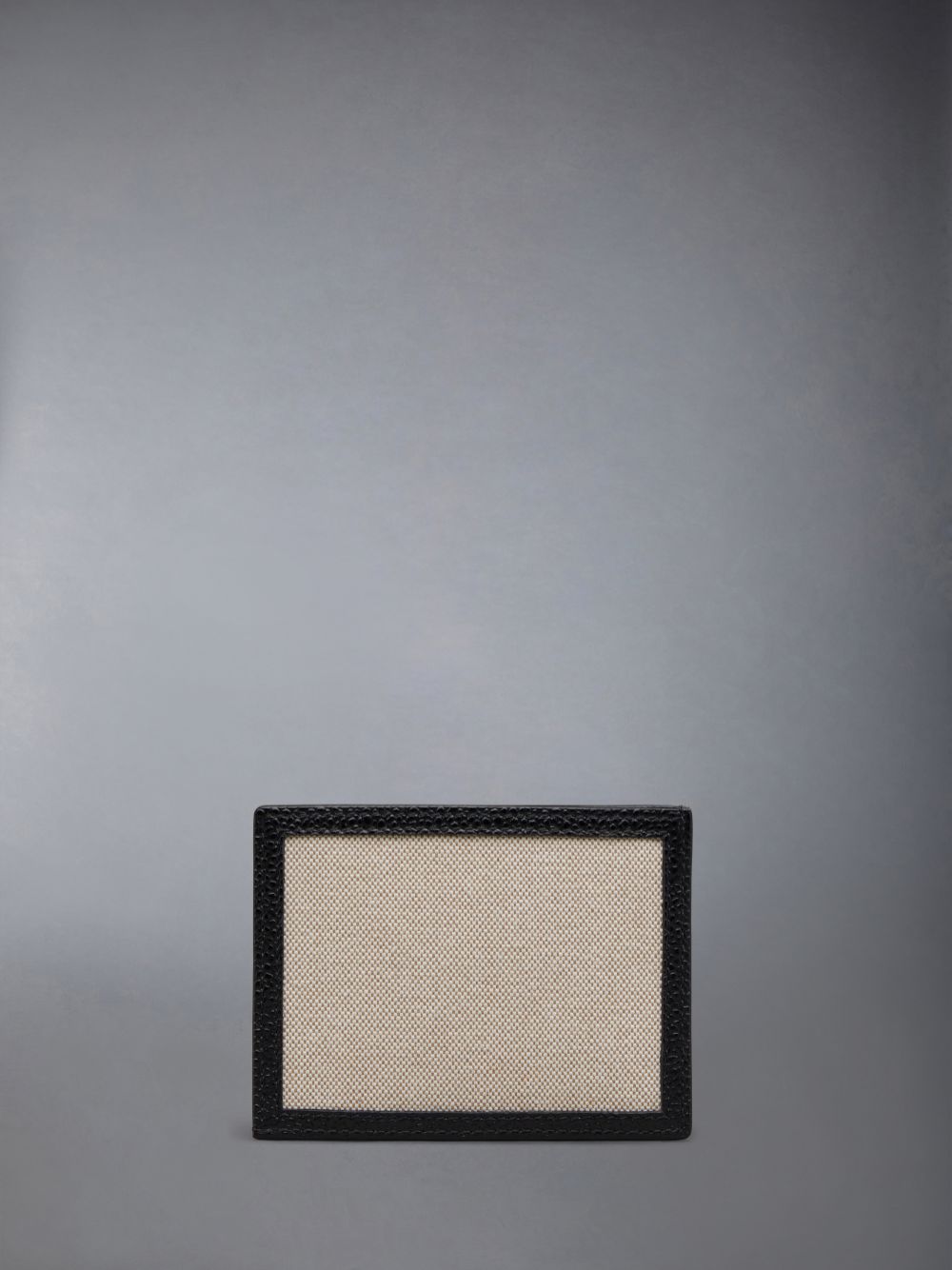 Thom Browne Cotton Canvas Note Kartenhülle Damen Schwarz | ABX12D34289