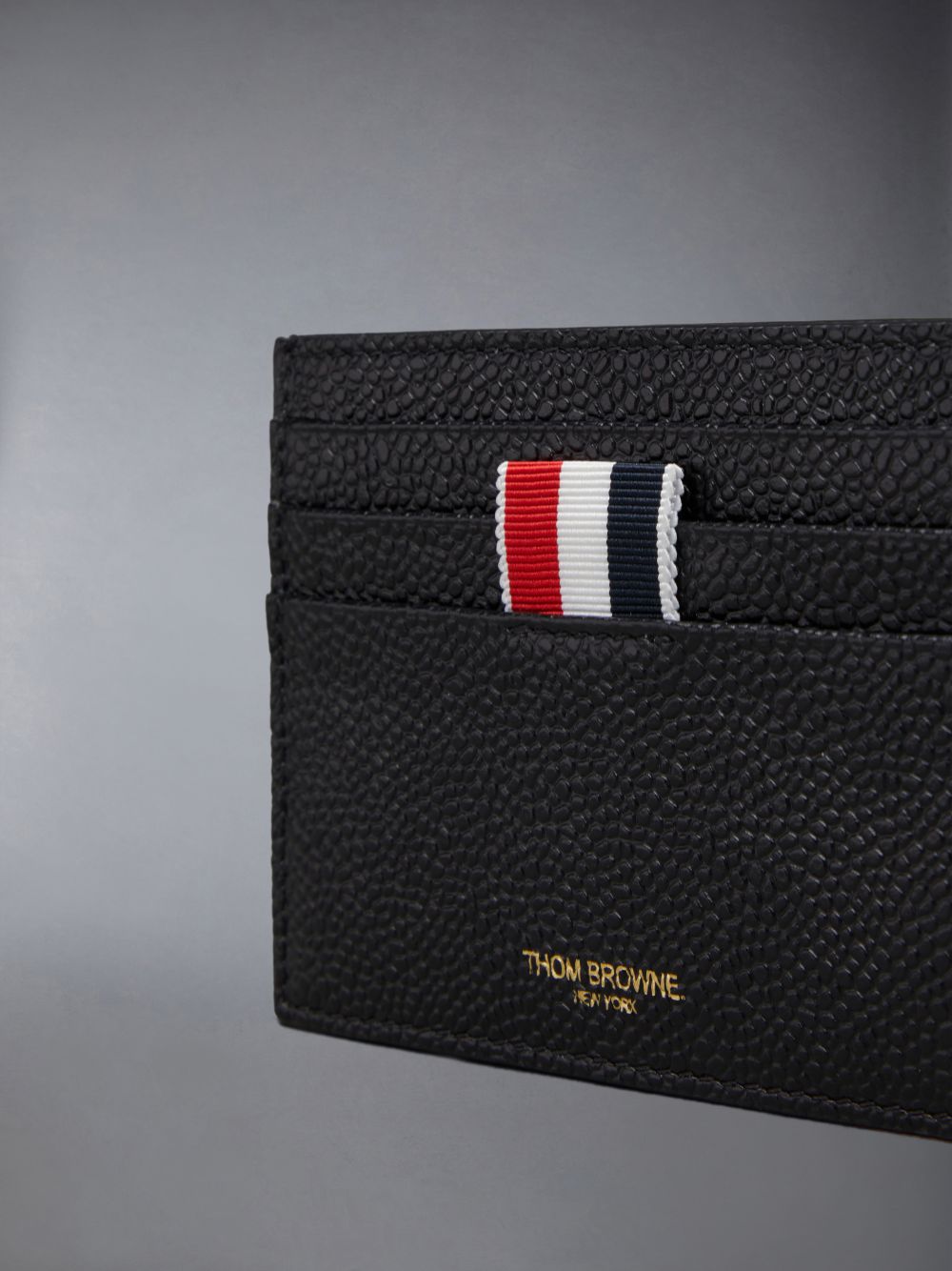 Thom Browne Cotton Canvas Note Kartenhülle Damen Schwarz | ABX12D34289