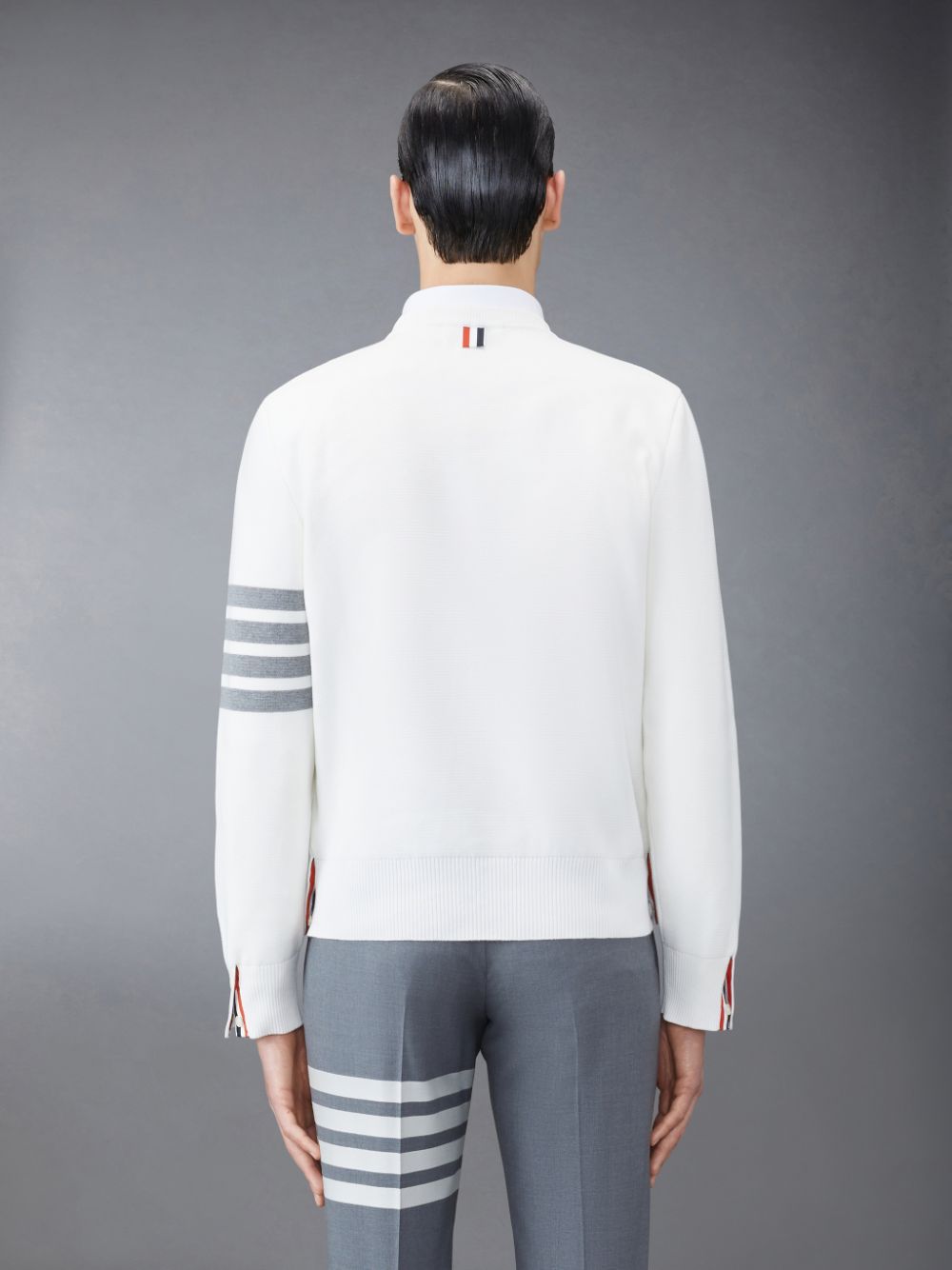 Thom Browne Cotton Crepe Pullover Herren Weiß | WCY65X58955