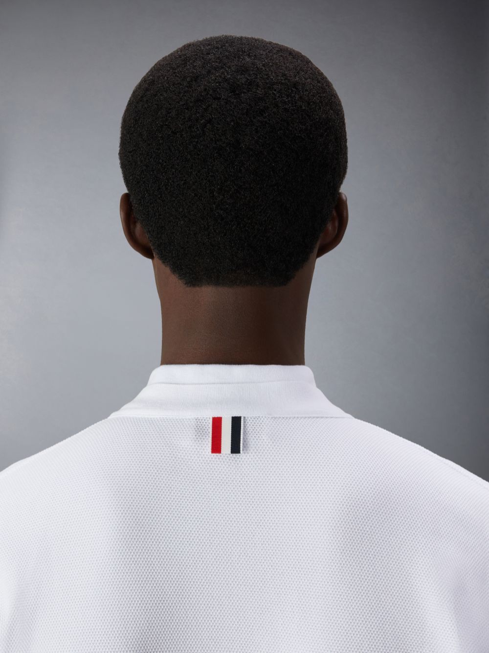 Thom Browne Cotton Pique 4-Bar Strickjacke Herren Weiß | MHX32F21479