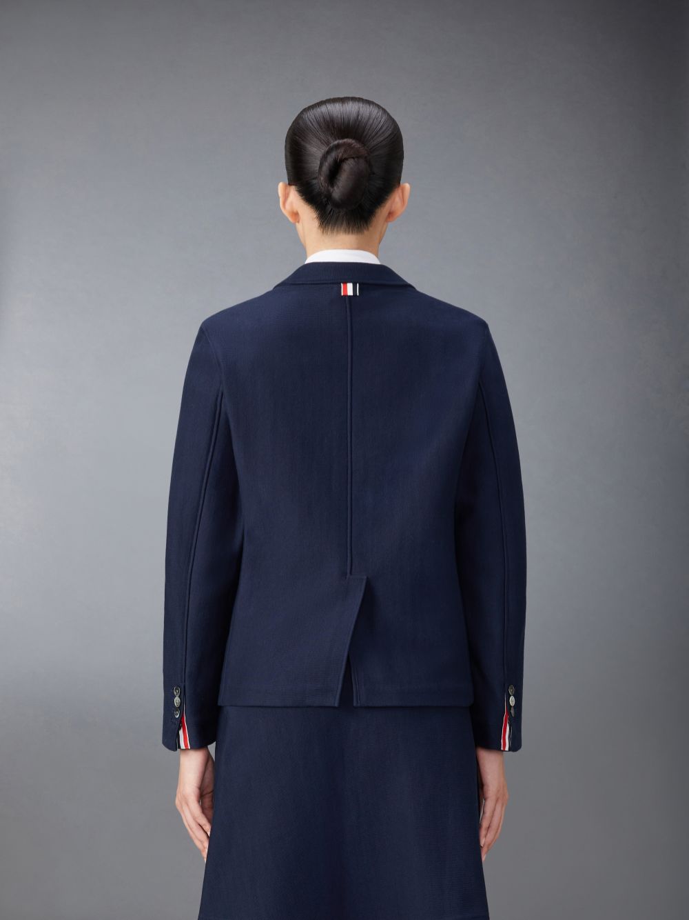 Thom Browne Cotton Sack Jacken Damen Blau | JYZ87O11690