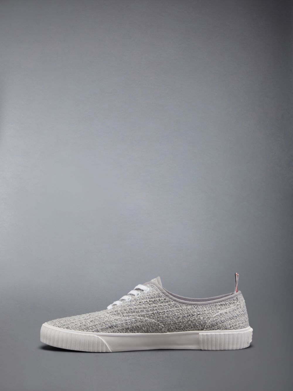 Thom Browne Cotton Tweed Heritage Sneakers Herren Grau | UCD96Y76930