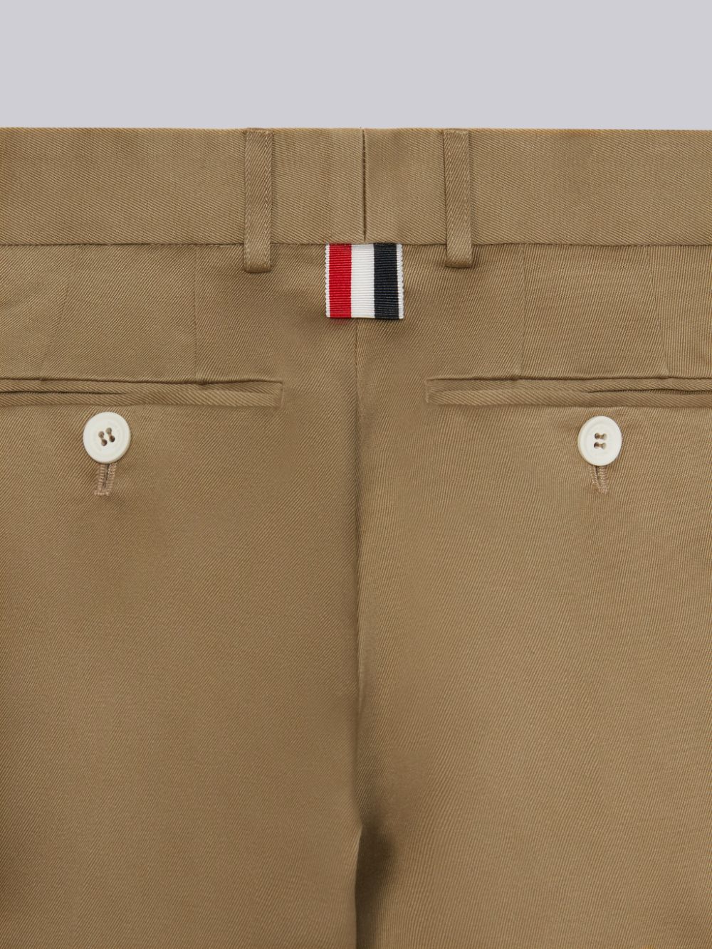 Thom Browne Cotton Twill Chino Hose Mädchen Braun | XFN62I19305