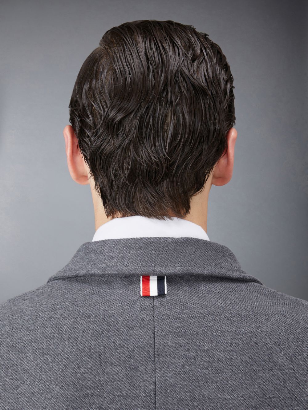 Thom Browne Double Face Tech Twill Sport Mäntel Herren Grau | HRI62L42736