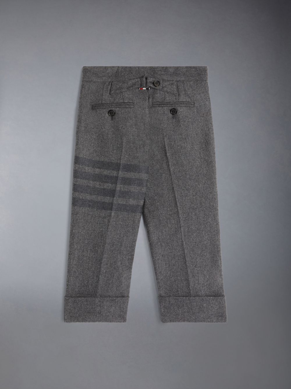 Thom Browne Flannel 4-Bar Classic Hose Mädchen Grau | CLY34D10772