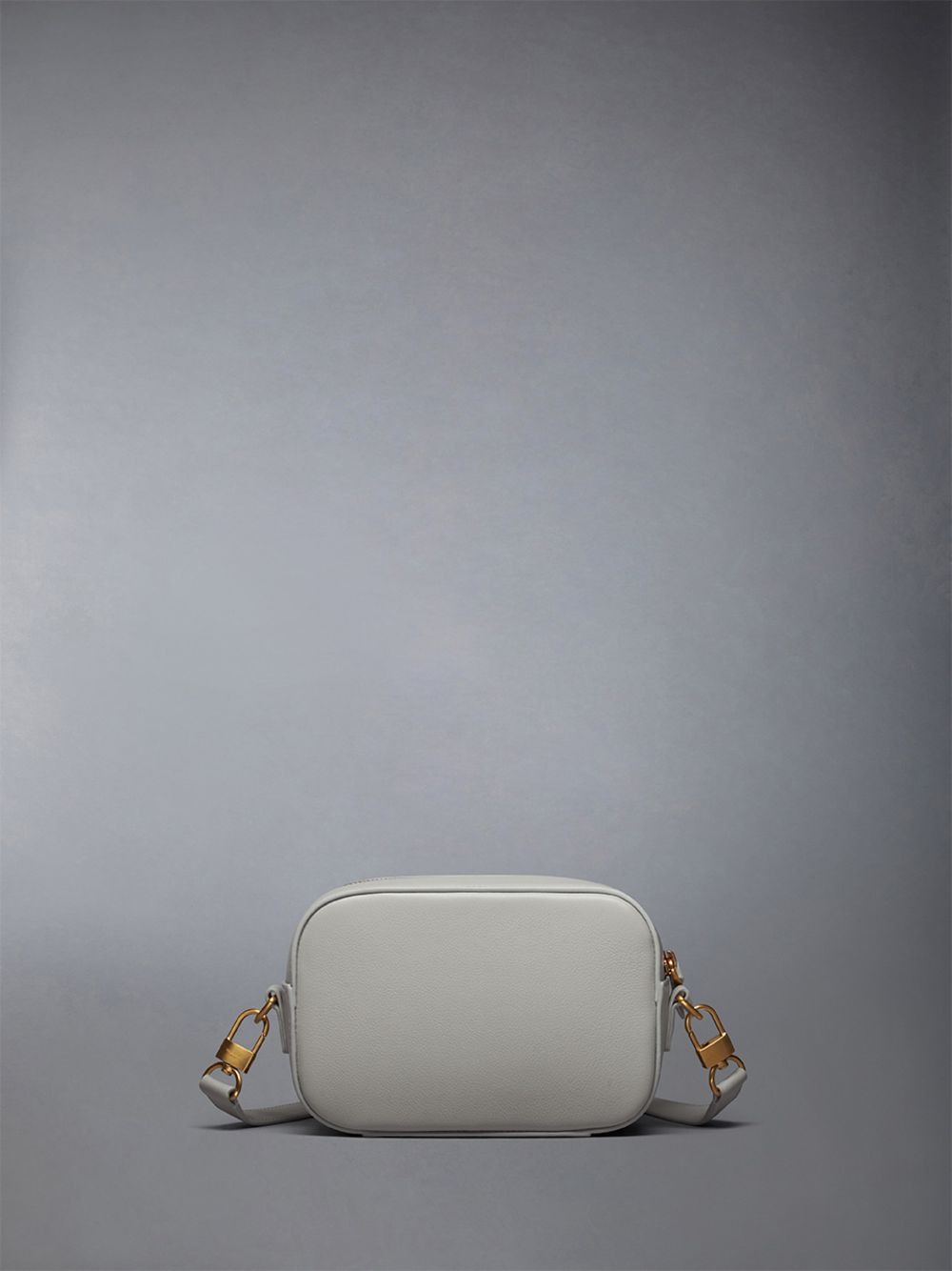 Thom Browne Horizontal Camera in Smooth Calf Werkzeugtaschen Herren Beige | MRH95E53247