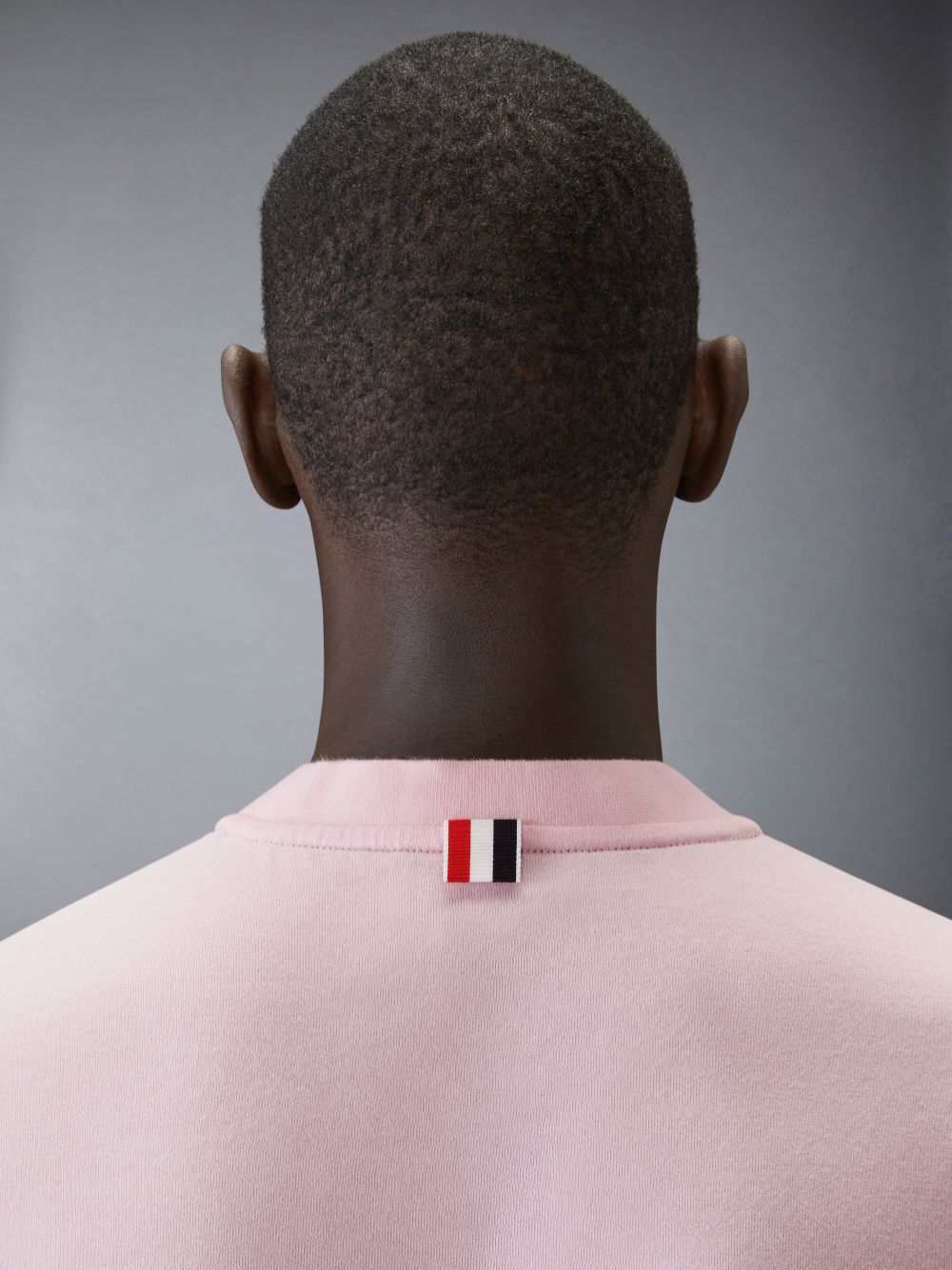 Thom Browne Jersey 4-Bar Short Sleeve T-shirts Herren Rosa | CHS53O52965