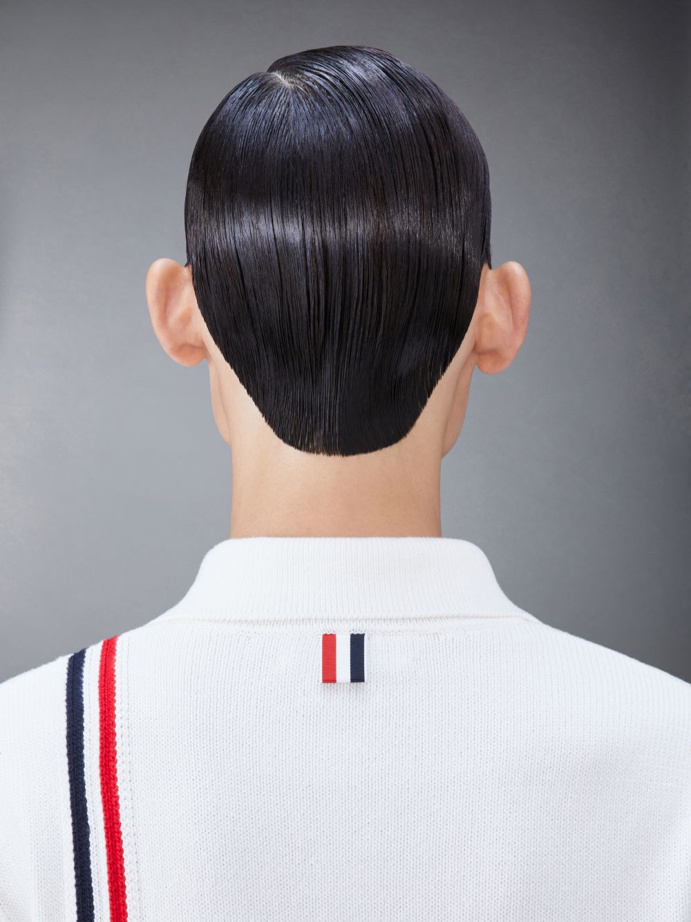 Thom Browne Jersey Relaxed Poloshirt Herren Weiß | HOO58D51530