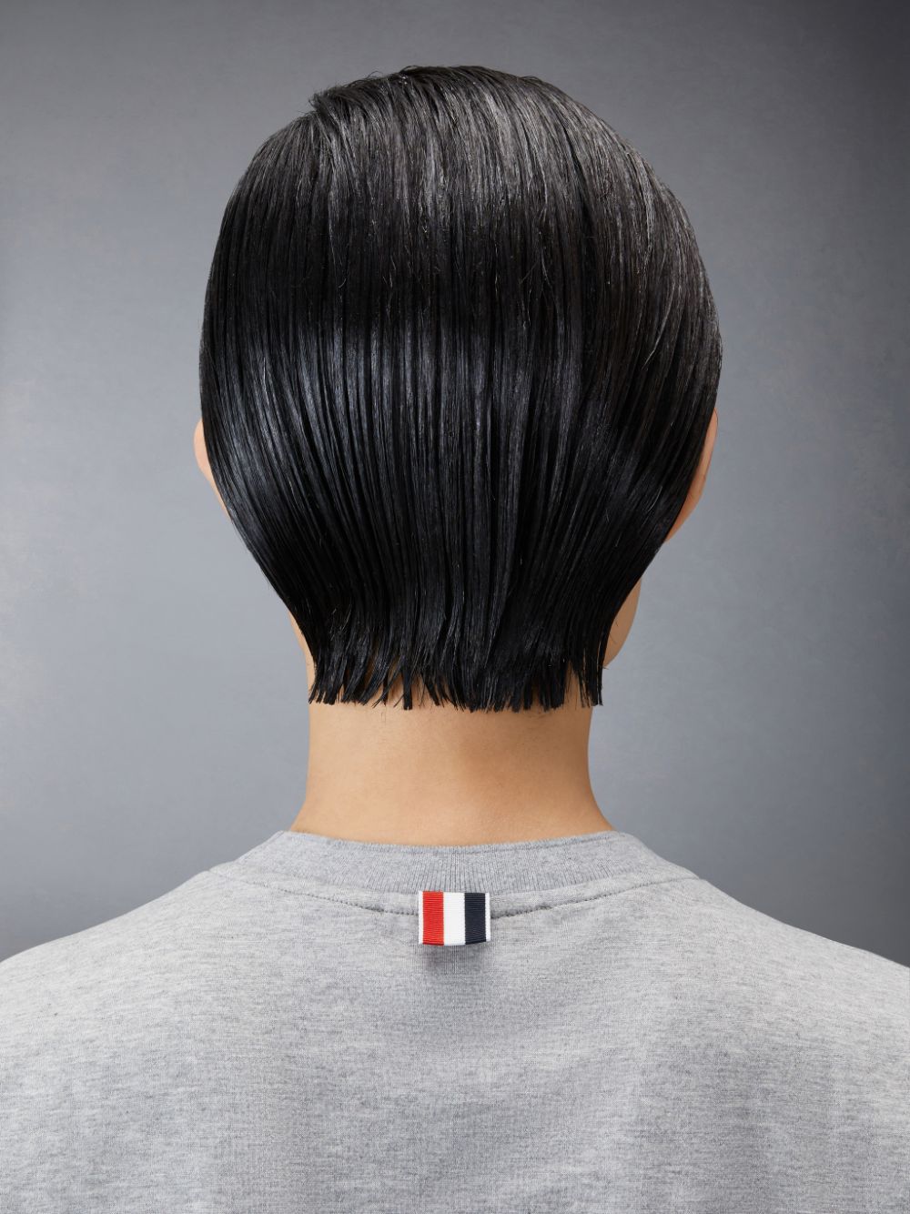 Thom Browne Jersey Relaxed Side Slit T-shirts Damen Grau | DQA29Y34295