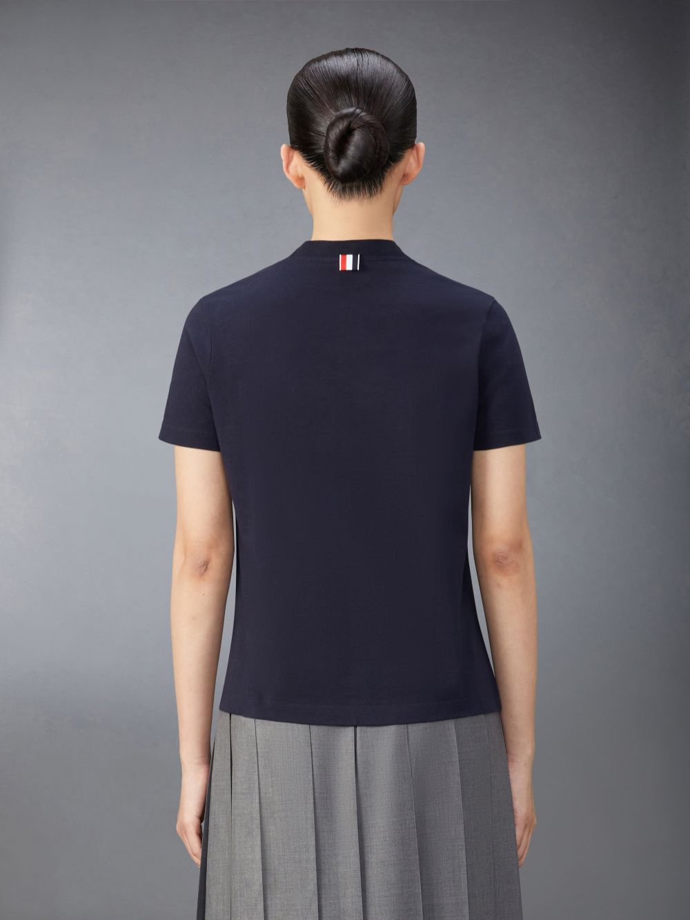 Thom Browne Jersey Rose T-shirts Damen Blau | FSM21B91575