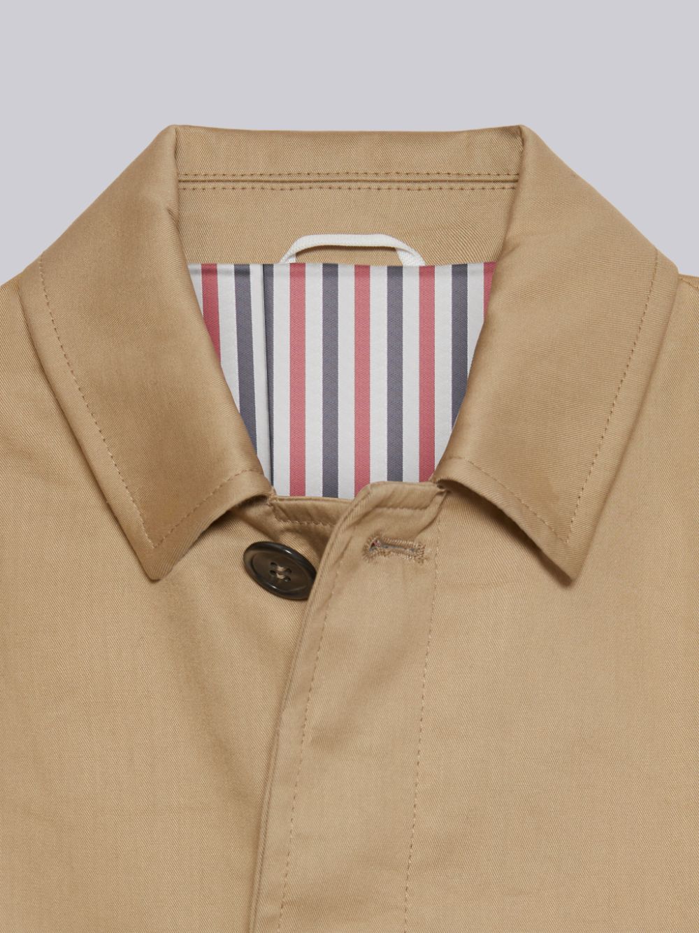Thom Browne Mackintosh Bal Collar Mäntel Mädchen Beige | LAS30Q96330