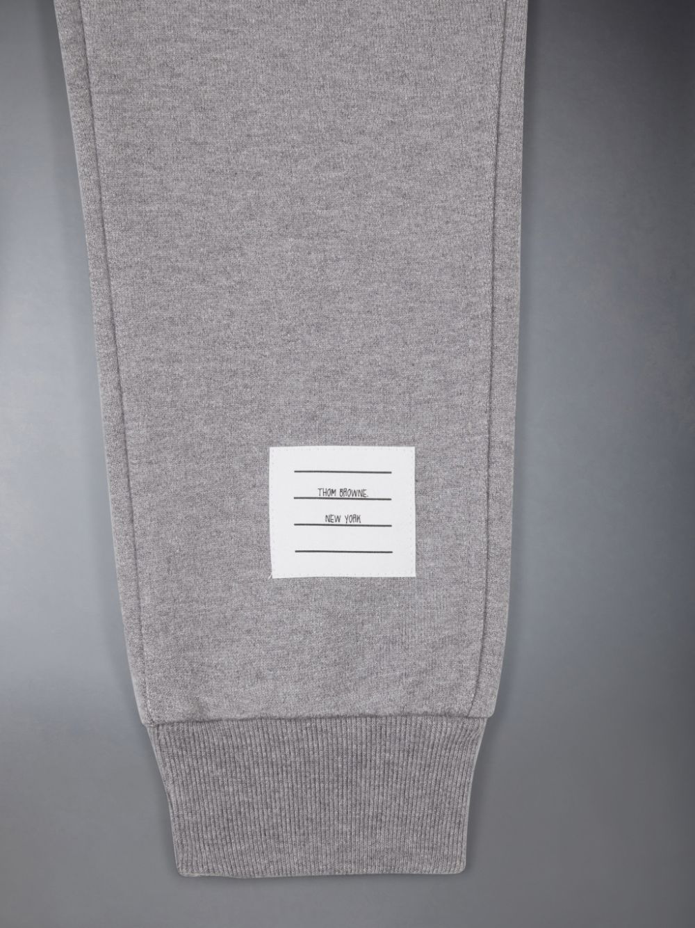 Thom Browne Medium Classic Cotton Loopback Jersey Engineered 4-Bar Hose Mädchen Grau | LUE33M41615